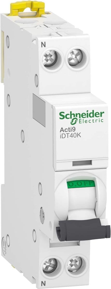 Zekering Automaat - Mini Stroomonderbreker - Leiding Beveiliging - Curve C 4500A - 1P+N 25A