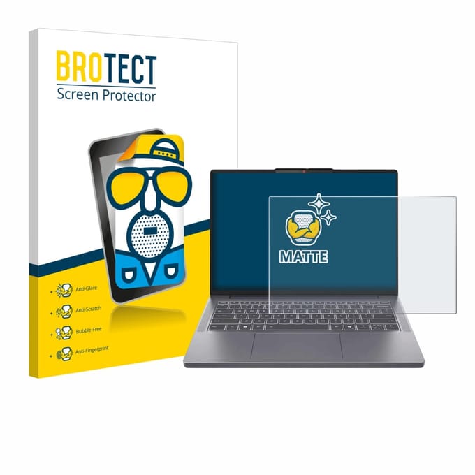 BROTECT - Screenprotector voor Lenovo IdeaPad Slim 3i Gen 10 14" - Folie Beschermfolie matte