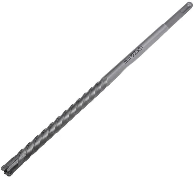 Metaalboor - Metaalboortje - Beton Boren - 8 Fluiten - 12mm - Zilver