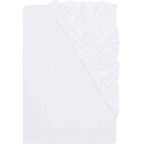LIVARNO Jersey hoeslaken 140-160 x 200 cm (wit)