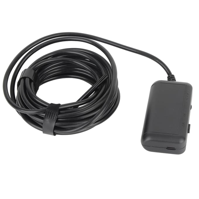 0,2 inch 5MP IP67 6 LED's WiFi Endoscoop Boroscoop Inspectiecamera voor IOS / Android Smartphones black