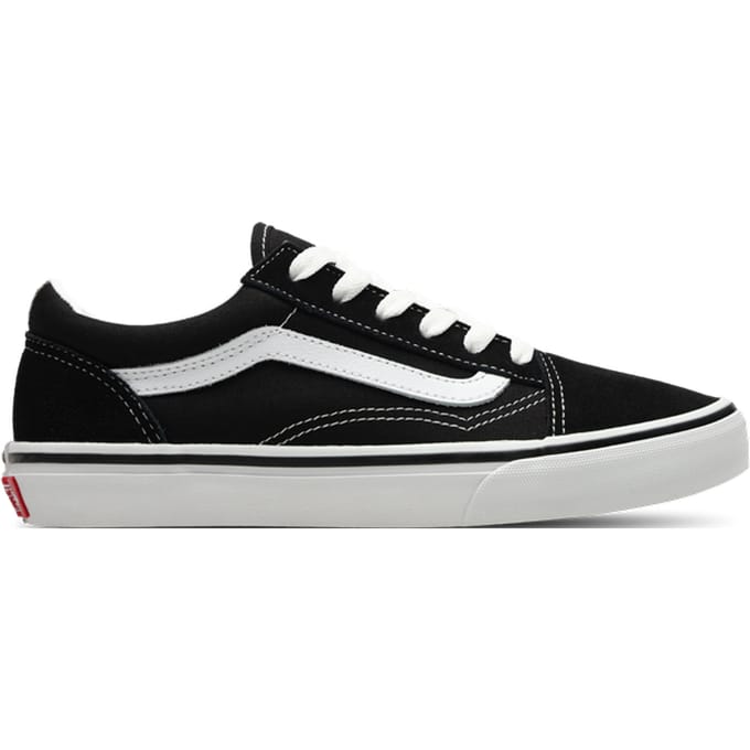 Vans Old Skool Kindersneakers - Wit - Maat 35 - Canvas