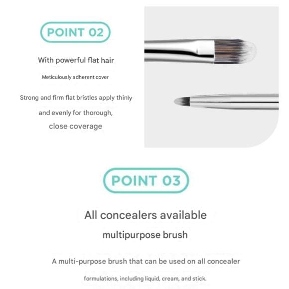 filimilli Dubbele Concealer Kwast 810 Concealer Brush