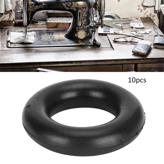 70 Stuks Naaimachine Spoelwinder Rubber Ring Wrijvingswiel Vervangende Accessoires gray