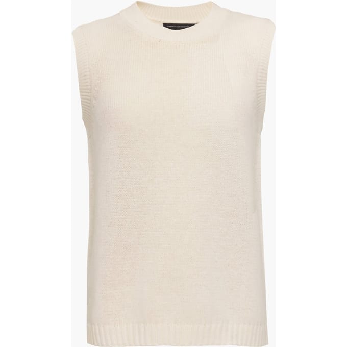 French Connection Oversize Knit Tank Summer White Taglia: M | Maglioni a maglia Outlet | Donna | Bianco
