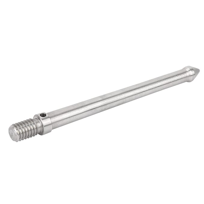 Metalen Spigot Mount voor Statief Monopod met 3/8 Inch Schroefdraad Camera-accessoires (12 cm) white