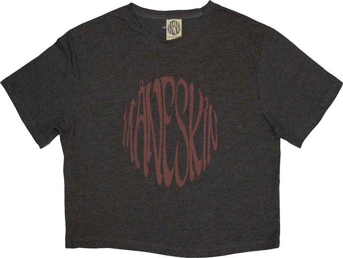 Maneskin - Warped Logo Crop top - XL - Grijs