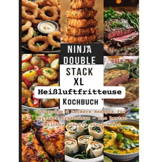 Ninja Double Stack Xl Heißluftfritteuse Kochbuch Farbausgabe - Tina Frisch