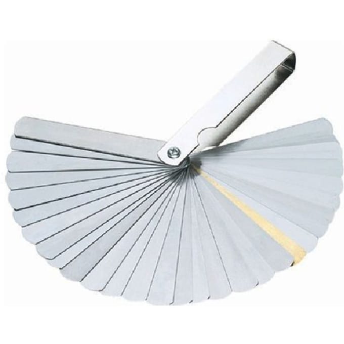 Voelermaat TOPTUL 20 Blatt (0,05-1,00 mm)
