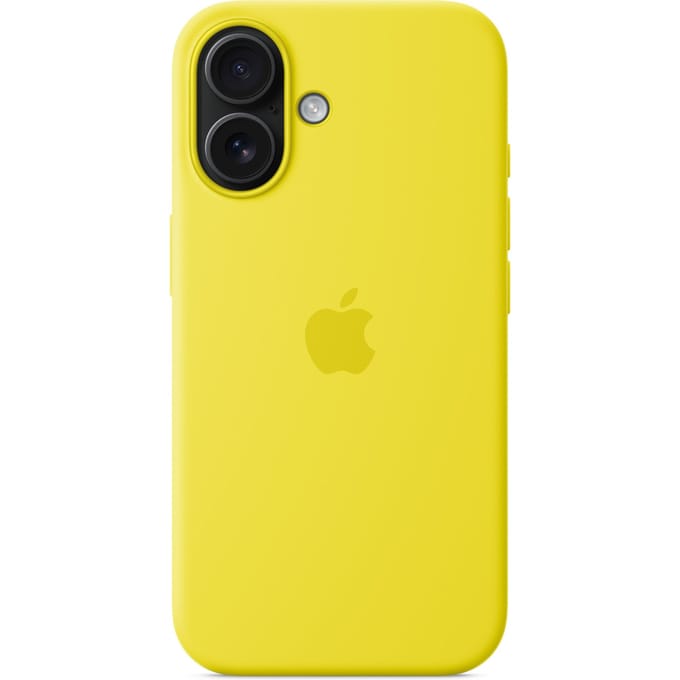 Apple Silicone Backcover MagSafe voor de Apple iPhone 16 - Star Fruit
