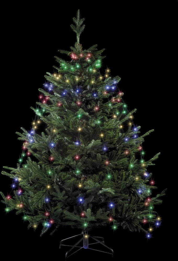 Feeric Lights & Christmas Kerstverlichting - cascade - 232 leds - gekleurd - H220 cm