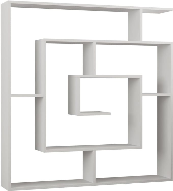 Hocus Picus Boekenkast - Wit - 125x22x129 cm