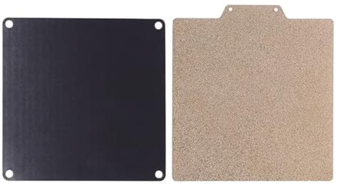 MTTproducts- Bouwbed 120x120mm - 3D-Printer Bouwplaat - Dual Side PEI - Magneet - Flexibel/Robust - Gemakkelijke Verwijdering - 3D-printerplaat