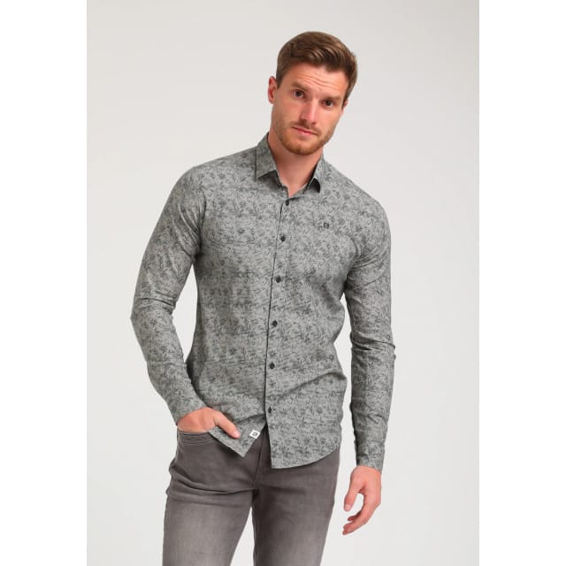 Gabbiano - Heren Overhemd - 334753 - 4445 Taupe