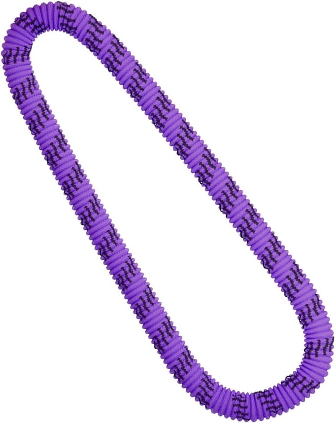Fitness Hoepel - Oefenring Taille - Buikspieren Trainen - Lage Impact - One size - Paars