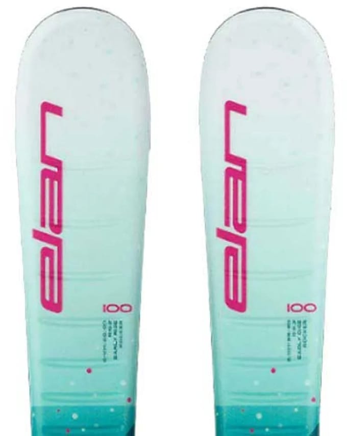 Elan Starr Jr Shift + El 4.5 Gw Ca Jrs Wht [i] Junior Alpin Skispakket Blauw 80 Kinderen