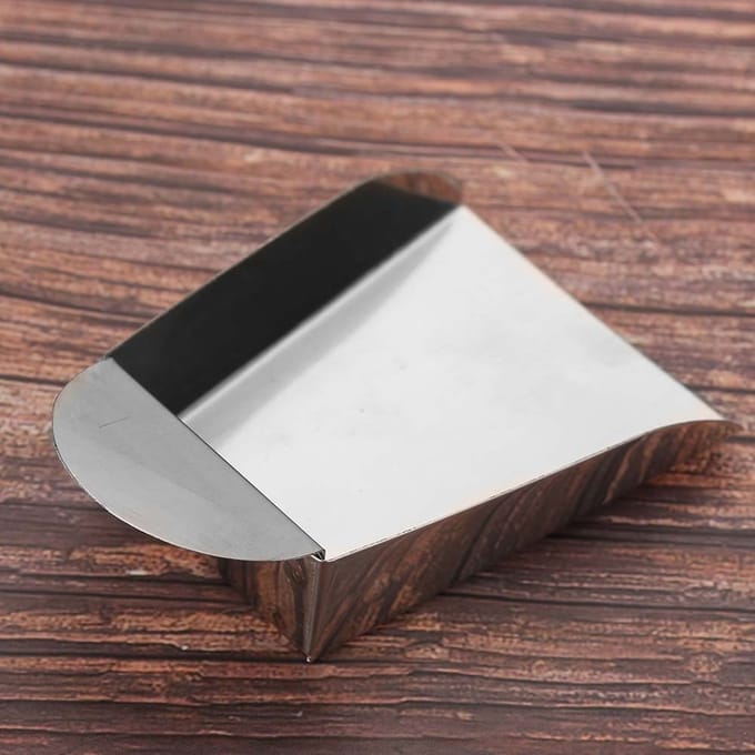 Sieraden Schep voor Parel Edelstenen Diamant Kralen Schep Stalen Gereedschap Met Plaat Handvat gray