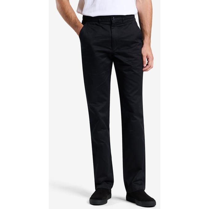 No Label Melville Cotton Black Größe: W33L34 | Chinos Outlet | Herren | Schwarz