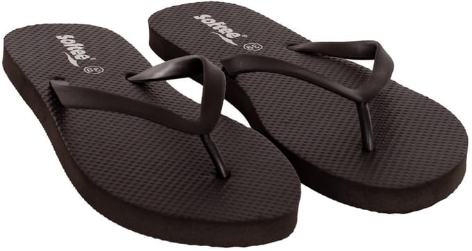 Softee Creta-slippers zwart - 36
