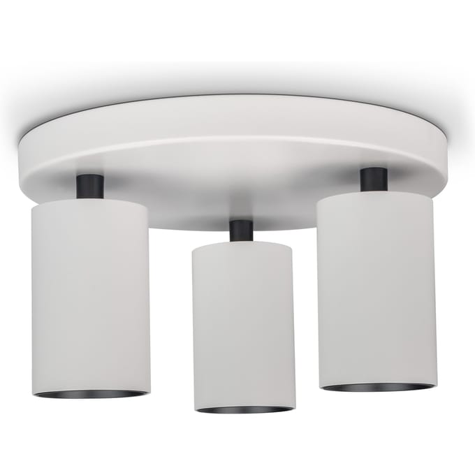 Wand- en plafondlamp Vito wit