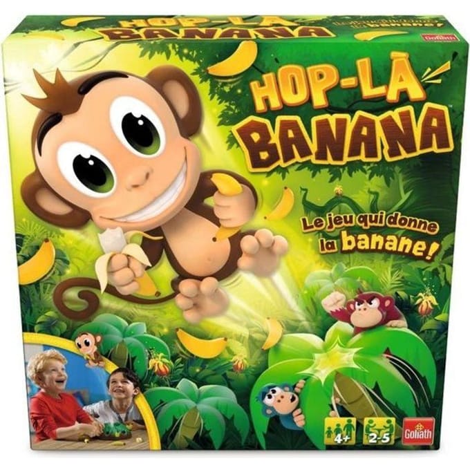 HOP LA BANANA - Jeu de société enfant - GOLIATH pur