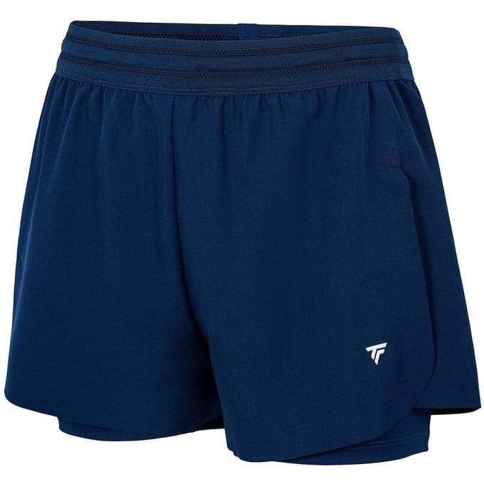 Tecnifibre Team Stretch Korte Broek Blauw S Vrouw