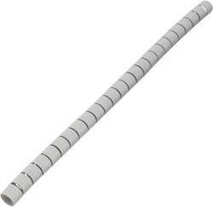 TRU COMPONENTS 1593185 TC-MX-KLT15GY203 Spiraalslang 15 mm (max) Grijs 5 m