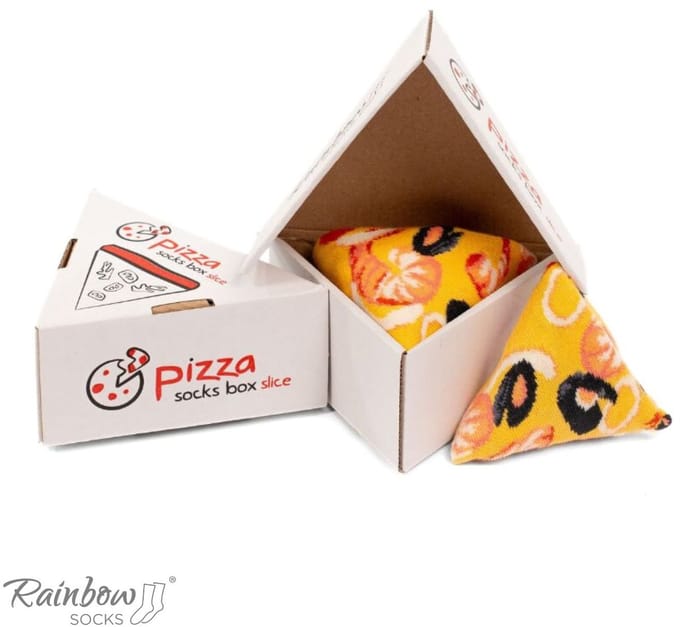Rainbow Socks - Serie - Pizza Sokken - Owoce Morza - EU 41-46