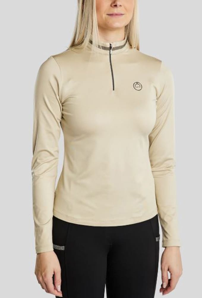 MONTAR MOGAIA THERMO TRAININGSSHIRT Bruin