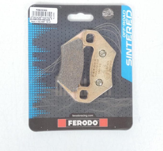 afdekplaat ferodo voor quad arctic cat 1000 thundercat 2010 av / ar nieuw