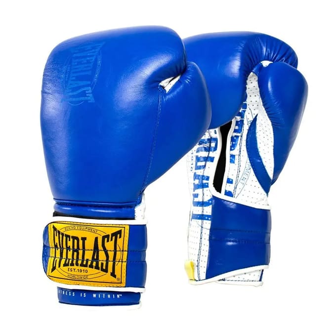 Vetersluitingen bokshandschoenen Everlast 1910