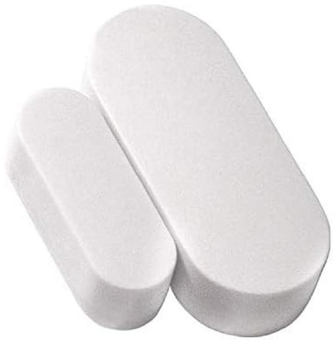 Draadloze Transmitter - Magnetische Sensor - Beveiliging Thuis - Sterke Magneet - Compact Formaat - Wit