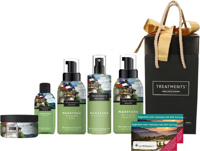 Treatments Mahayana Giftbox Large + 2 Wellness kortingvouchers