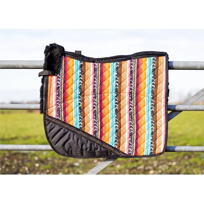 Merino zadeldek voor paard Edix Saddles DR