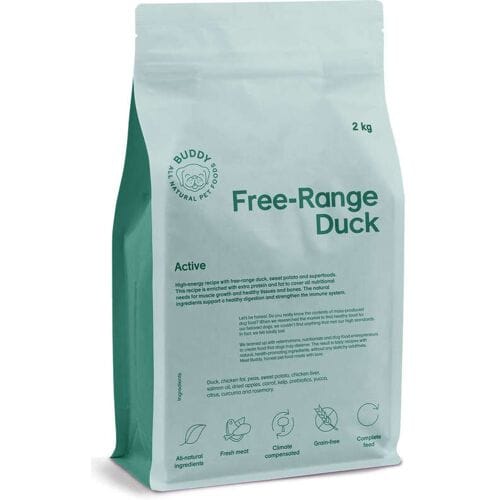 BUDDY ALL NATURAL PET FOODS Badi scharreleendenvoer 2 kg