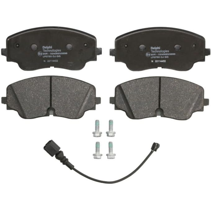 Remblokset DELPHI LP3733, voor