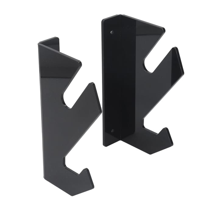Skateboard Muurbevestiging Displayrek Acryl Hoge Belastbaarheid Multifunctionele Skateboard Muur black