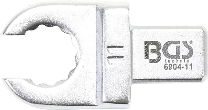 BGS insteekringsteeksleutel open 11 mm opname 9 x 12 mm - 6904-11