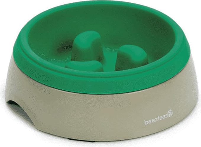 Beeztees melamine Lento - Anti-schrok eetbak - Hondenvoerbak - Slowfeeder hond - 0.25L