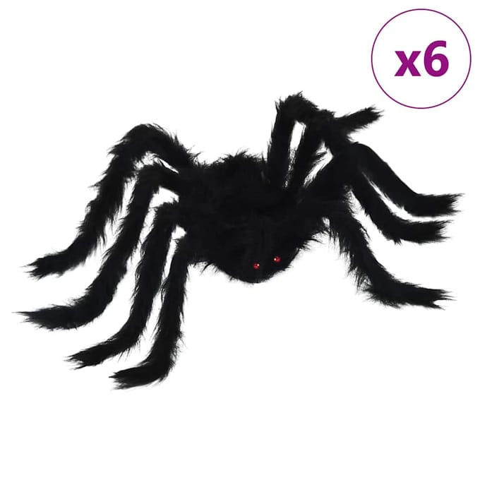 vidaXL - Halloween - home - trainer - Decoratie - 6 - st - Zwart - 75 - cm