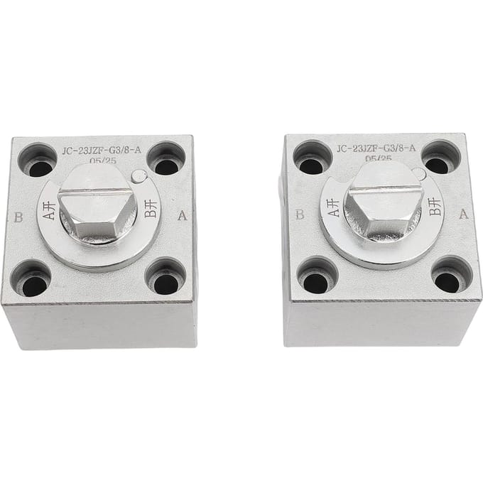2 Set 3-Weg Omstelklep Legeringsstaal Kleine Graafmachine Gasklep Vervanging