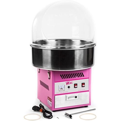 Royal Catering Suikerspinmachine - 52 cm - 1200 W - Spatbescherming 10010085