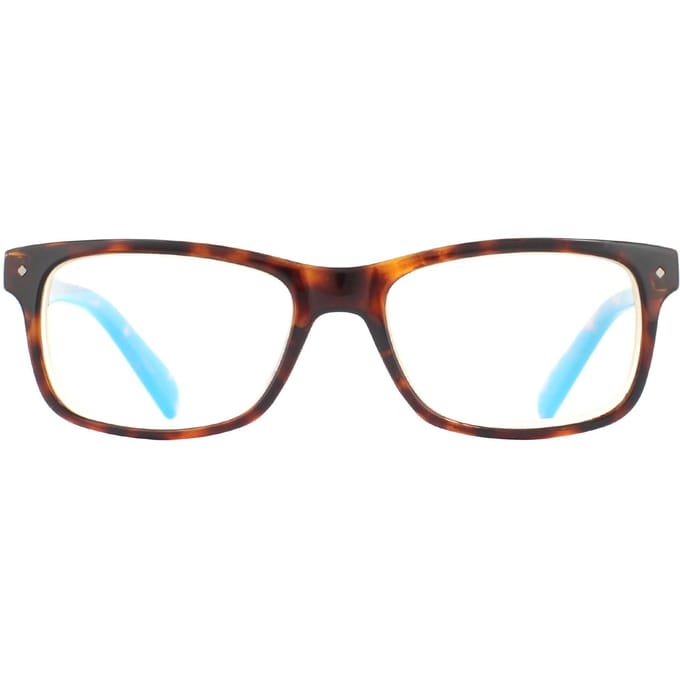 Polaroid Rechthoekige Unisex Havana Bril