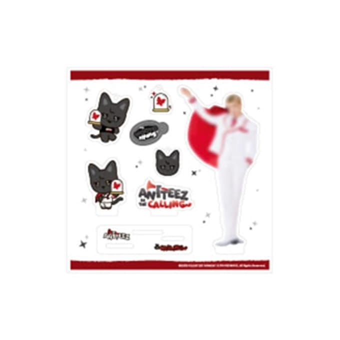 ATEEZ - [ANITEEZ IN THE CALLING] Acryl DIY Kit WOOYOUNG x WOOYOnyang white