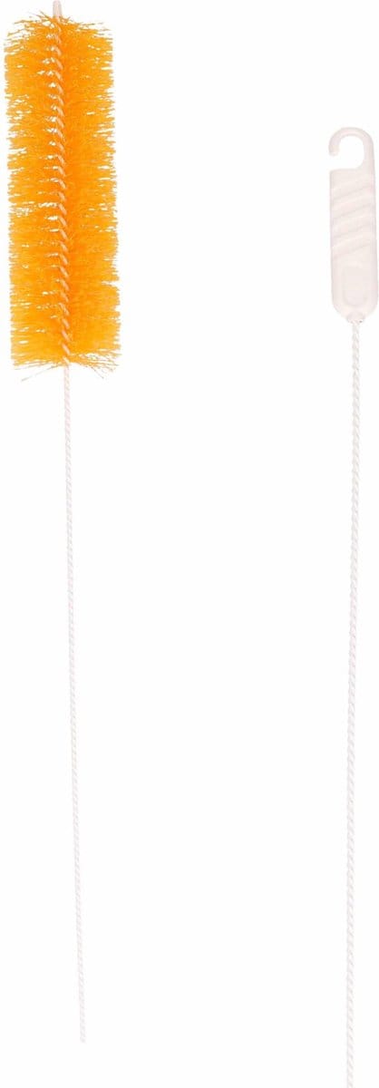 Buemag Radiatorborstel - flexibel - extra lang - 90 cm - kunststof - geel - schoonmaakborstel