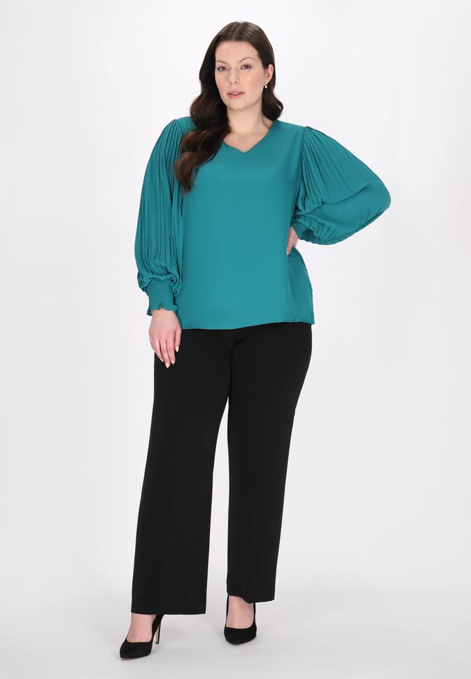 usha Grote maat blouse vrouwen Groen