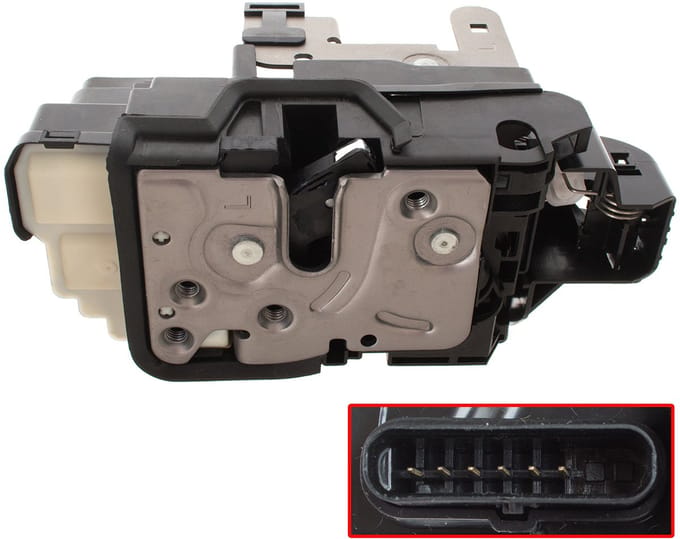 MODECAR Volvo V40 II Serie - Centrale Deurvergrendeling Voordeuren Links - 2012-2019 - 6 Pinnen - Elektrisch