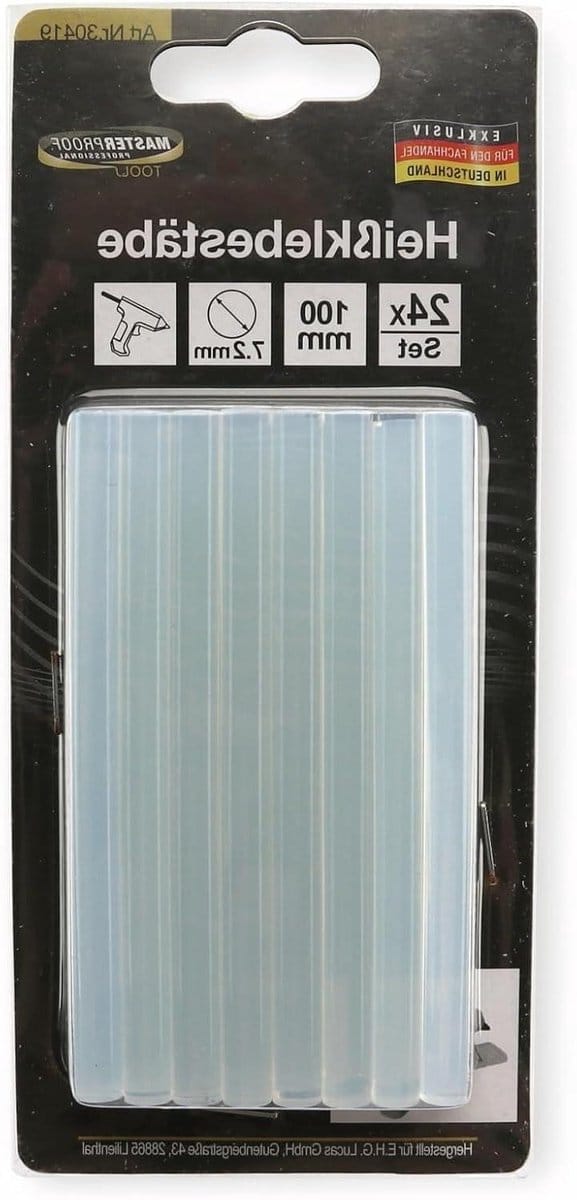 Lijmsticks - Lijmpatronen - Klusjes Klaren - Snelle Hechting - 7.2 mm - Transparant