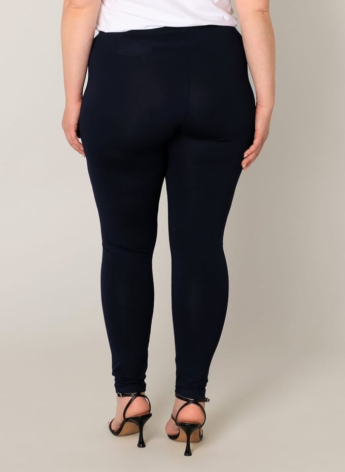 BASE LEVEL CURVY Andrea Legging - Dark Blue - maat 4(54/56)