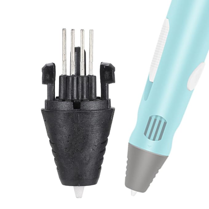 3D-printpen Printeronderdelen Accessoires Invoegmondstuk Printkop 1,75 mm Zwart black